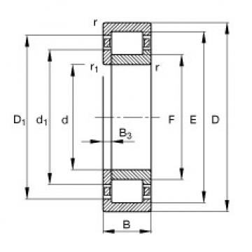 Original SKF Cylindrical Roller Bearings NUP209-E-TVP2 FAG