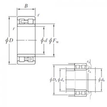 Original SKF Cylindrical Roller Bearings NNU3144 KOYO