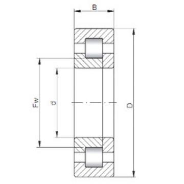 Original SKF Cylindrical Roller Bearings NUP10/600 ISO