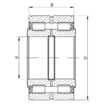 Original SKF Cylindrical Roller Bearings NNF5026 V ISO