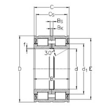 Original SKF Cylindrical Roller Bearings NNF5018-2LS-V NKE