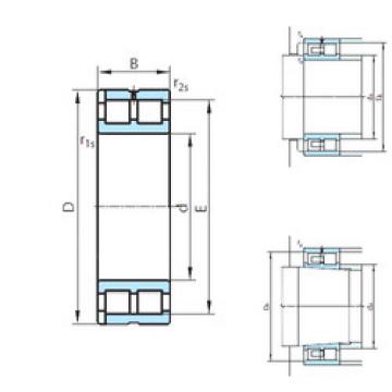 Original SKF Cylindrical Roller Bearings NNP4952V PSL