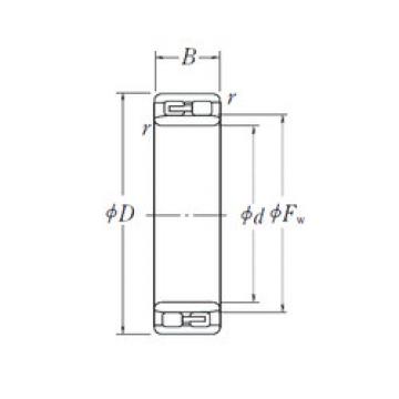 Original SKF Cylindrical Roller Bearings NNU 4922 NSK