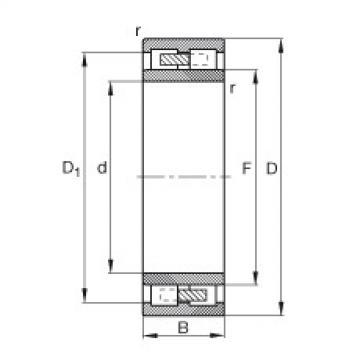 Original SKF Cylindrical Roller Bearings NNU4138-M FAG