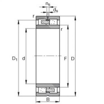 Original SKF Cylindrical Roller Bearings NNU4922-S-M-SP FAG