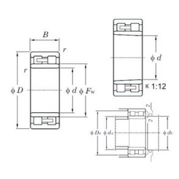 Original SKF Cylindrical Roller Bearings NNU4921K KOYO