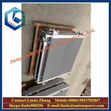 Competitive E200B excavator heat sink hydraulic oil cooler radiator aluminum heat sink in high working temprature