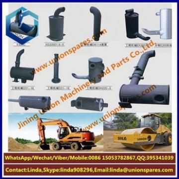 Factory price DK300 Exhaust muffler Excavator muffler Construction Machinery Parts Silencer