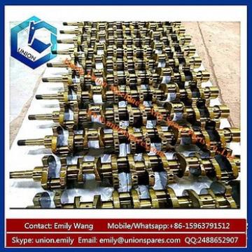 Engine Spare Parts EX60WD-2 Crankshaft,Cylinder Block EX220-6 EX230 EX230-5 EX240 for Hitachi