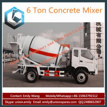 6 Cubic Mini Truck Concrete Mixer for Sale