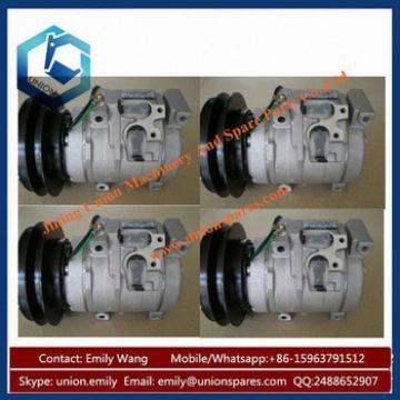 Excavator PW100 Air Conditioner Compressor PC128UU PC130 PC130-6 PC130-7 PC150 PC160-7 Compressors for Komat*su