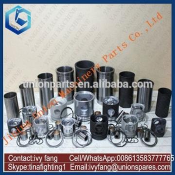 6HK1 Engine Cylinder Liner Kit Piston Piston Ring for Hitachi Excavator ZAX350-3