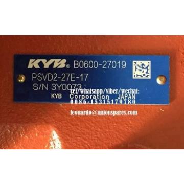 PSVD2-27E Pump for KYB, Kayaba PSVD2-21 hydraulic pump,KYB PSVD2-16,PSVD2-17,PSVD2-27,PSVD2-26,Main pump PSVD2-27E,