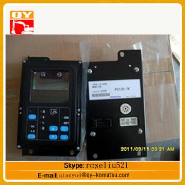 Genuine and new excavator cabin electric parts PC130-7 excavator monitor 7835-10-5000 for sale