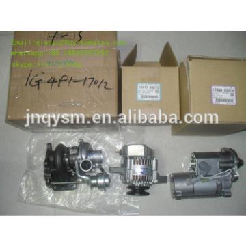 Excavator engine spare parts 1G491-17012 turbocharger for sale