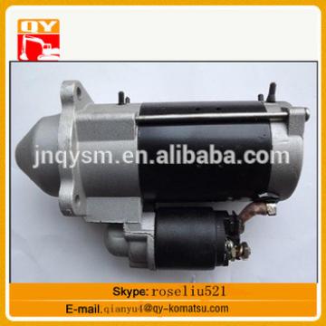 Gneuine PC300-5/6 excavator 6D108 engine parts starting motor 600-813-6510 China supplier