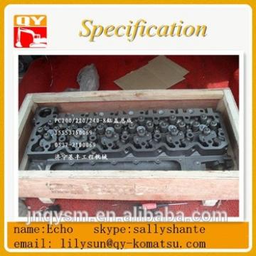 Construction engine cylinder block for SA6D107 from China supplier