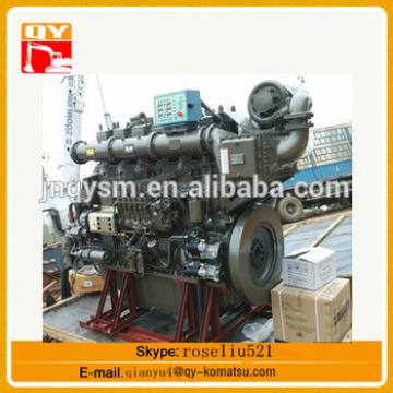 PC200-7 excavator engine assy , diesel engine S6D102 promotion price for sale