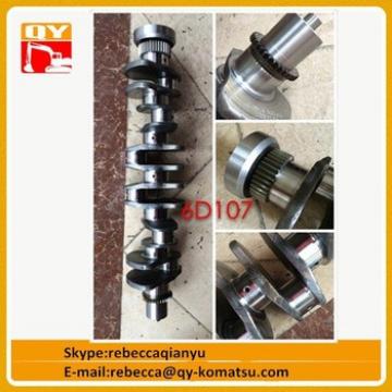 Manufacturer PC200-8 6D107 engine Crankshaft 6754-01-1310