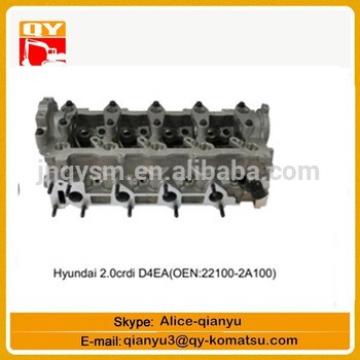 excavator engine parts 2.0crdi D4EA(OEN 22100-2A100) cylinder head