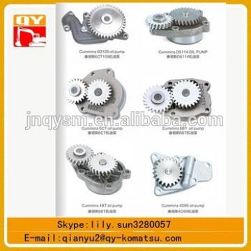 excavator engine parts 4D95L 6D95L oil pump