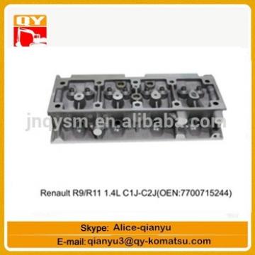 excavator engine parts Renault R9 R11 1.4L C1J-C2J(OEN 7700715244) cylinder head