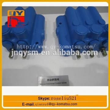 Excavator spare parts original manual directional hydraulic main valves