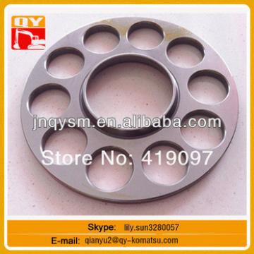 Genuine quality hydraulic pump return plate for excavator hydraulic part