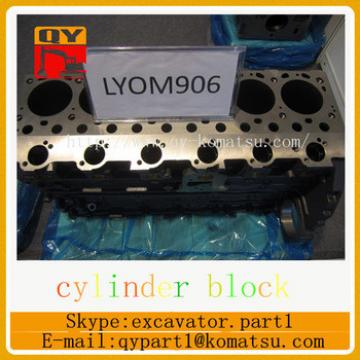 excavator engine cylinder block and cylinder head