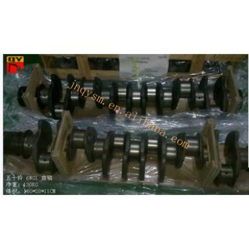 excavator engine crankshaft used for tractor, for excavator engine 6WG1 excavator engine part