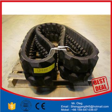 your excavator small robot wheelchair rubber track EX20UR.1 track rubber pad 250x52,5x76