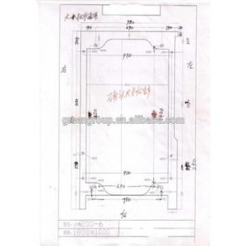 Excavator Cabin, excavator pc200-6 pc300-7 208-53-00272 cabin made in China,PC200-7 excavator cab ass&#39;y