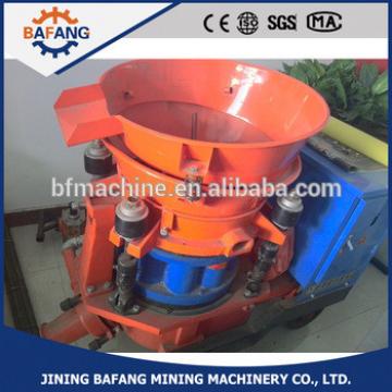 variable output dry spray refractory shotcrete guniting machine