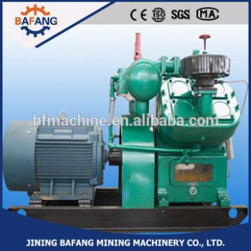 L type no oil lubrication electric mining piston air compressor