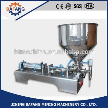 pneumatic horizontal type pasty fluid filling machine