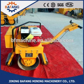 Gasoline engine honda single drum smooth road roller