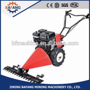 Adjustable gasoline engine lawn mowers