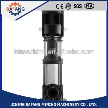 Light stainless steel vertical multistage centrifugal pump