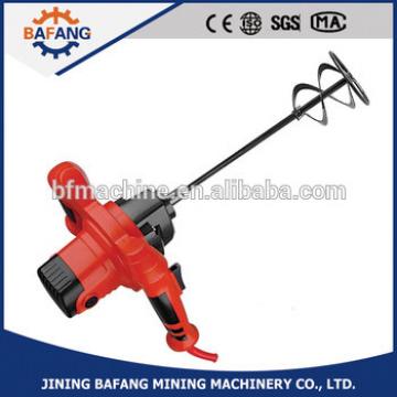 Manual Portable Electric Motor Paint Mixer for concrete cement putty mixing
