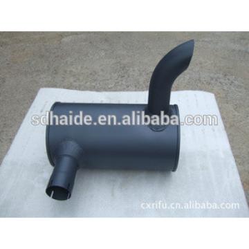 SK60,SK100,SK120,SK200,SK220,SK300 Kobelco excavator muffler, Kobelco Exhaust Muffler