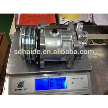 R215-7 compressor, excavator R215-7 air condition compressor