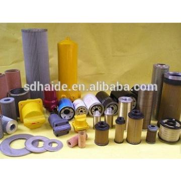 hydraulic fuel oil filter element,air filter for excavator 8061,js85,js130,js210,js230,js240,js370