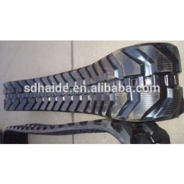 Rubber track belt EX55-1-2-3,EX55 excavator rubber track shoe