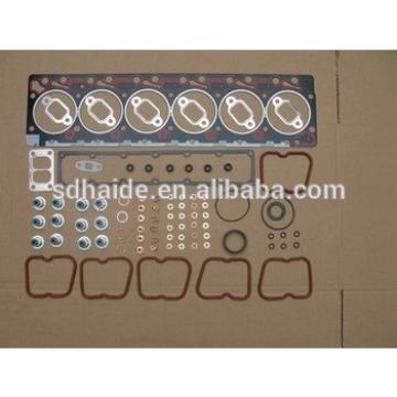 Haide, 6BT full overhaul gasket kit diesel engine spare parts for new crawler excavator, K19, K38, M11, NT855, NH220