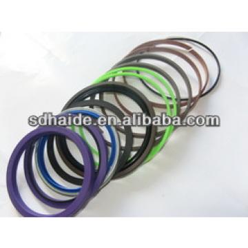 swing motor seal kit for excavator,high quality double row ball slewing ring bearings kobelco,doosan,volvo