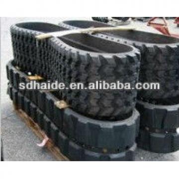 Rubber crawler mini excavator parts undercarriage parts, Rubber Tracks For VIO25 and VIO27 Excavators