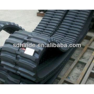 kobelco rubber track,kobelco min excavator rubber track:SK35,SK50,SK60,