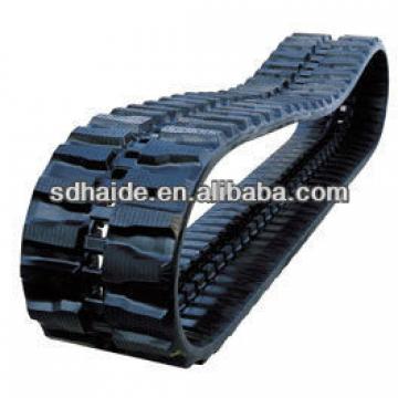 PC60 rubber track,min excavator part of pc50 rubber track