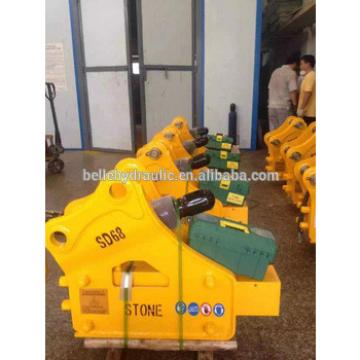 185mm square chisel type hydraulic breacker for 44~70 ton excavator