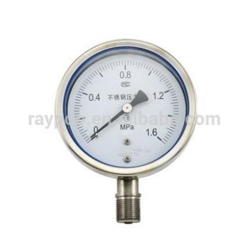 silicone oil filled pressure gauges